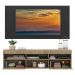 Rack com Painel para TV até 65" Suspenso com 2 Portas Londres Multimóveis Rustic/Preto