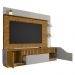 Rack com Painel para TV até 75 Polegadas com 2 Portas e 1 Gaveta Multimóveis CR45276 Naturalle/Off White