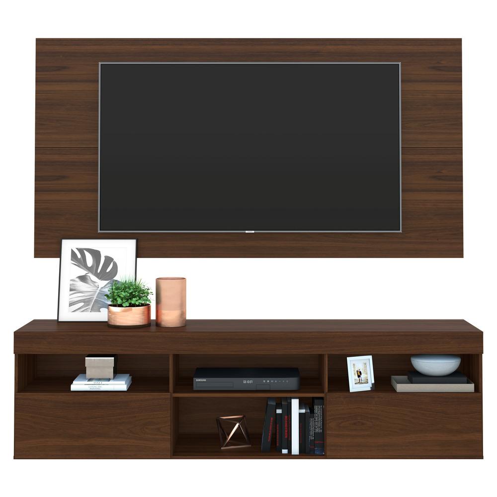 Rack com painel para TV até 65 polegadas e 2 portas Toronto Multimóveis Duna