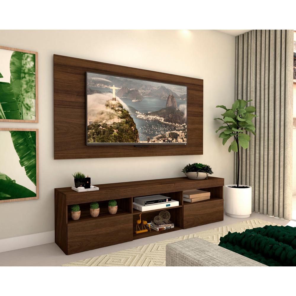 Rack com painel para TV até 65 polegadas e 2 portas Toronto Multimóveis Duna