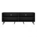 Rack para TV 75" Retrô Jazz Multimóveis MP1017 Preto