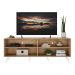 Rack para TV 75" Retrô Jazz Multimóveis MP1017 Rustic/Branco