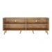 Rack para TV 75" Retrô Jazz Multimóveis MP1017 Rustic/Nat