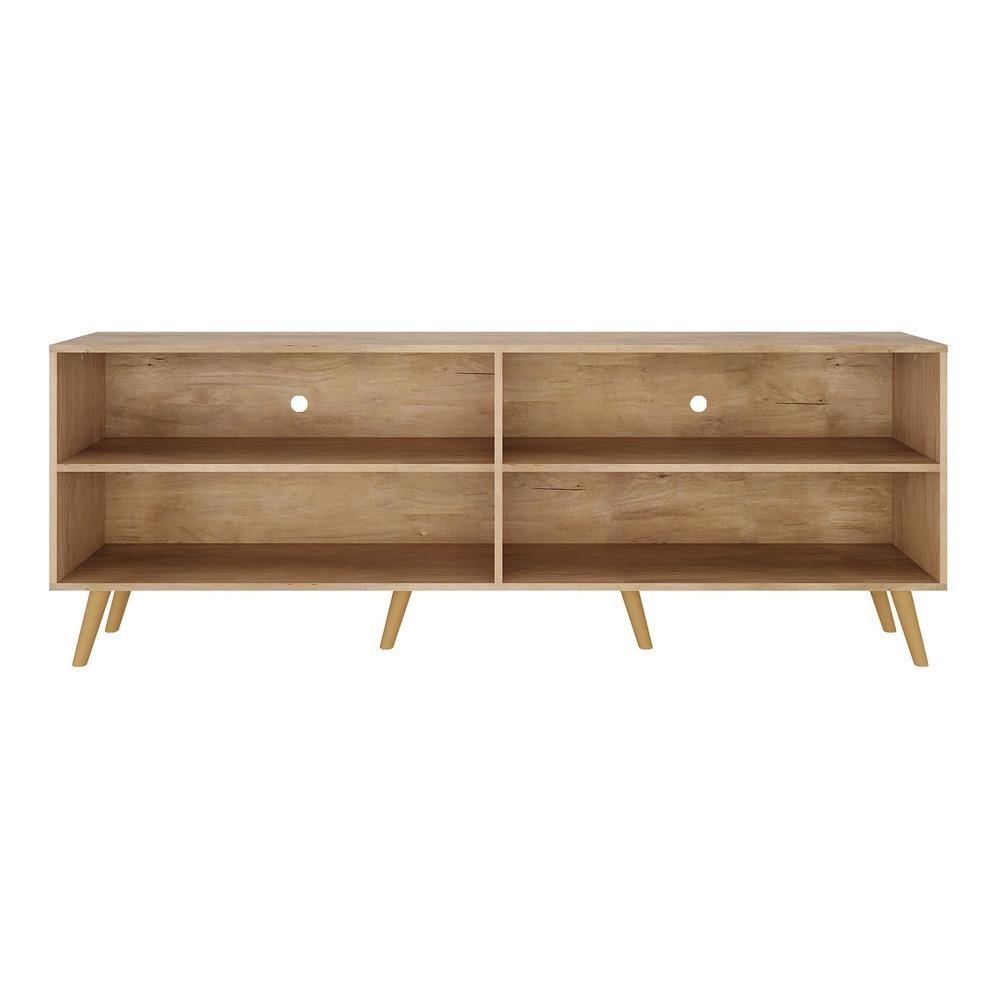 Rack para TV 75" Retrô Jazz Multimóveis MP1017 Rustic/Nat