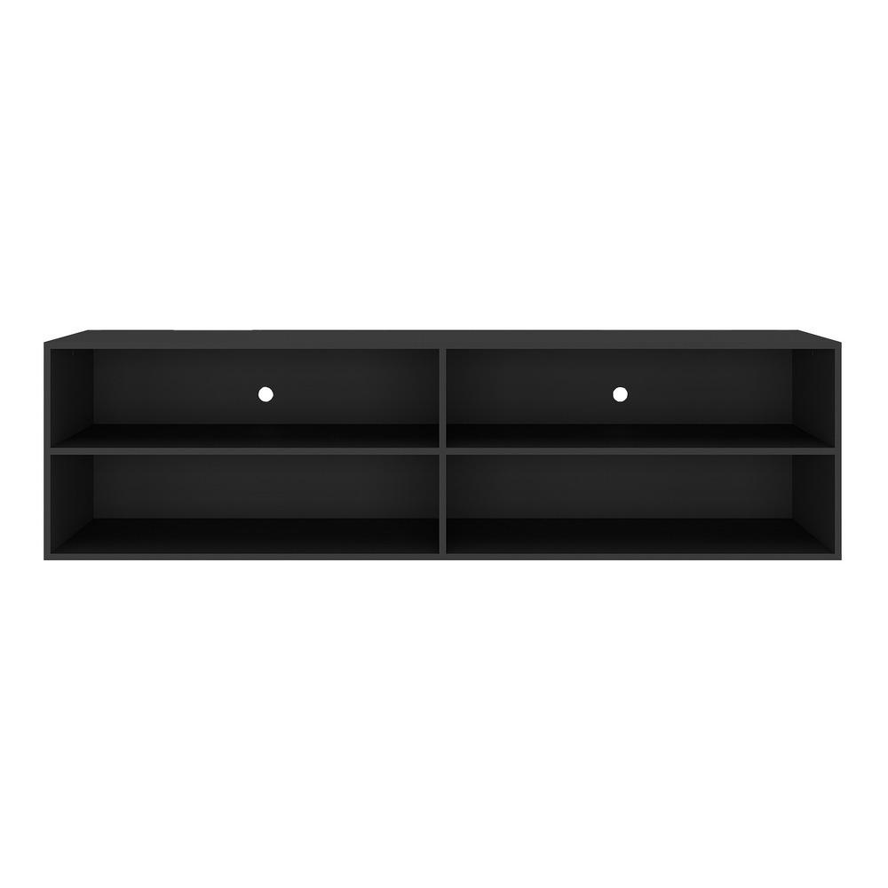 Rack para TV 75" Suspenso Jazz Multimóveis MP1016 Preto