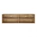 Rack para TV 75" Suspenso Jazz Multimóveis MP1016 Rustic