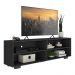 Rack para TV 75" com Pés Jazz Multimóveis MP1018 Preto