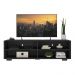 Rack para TV 75" com Pés Jazz Multimóveis MP1018 Preto