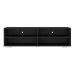 Rack para TV 75" com Pés Jazz Multimóveis MP1018 Preto/Bco