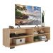 Rack para TV 75" com Pés Jazz Multimóveis MP1018 Rustic/Pto