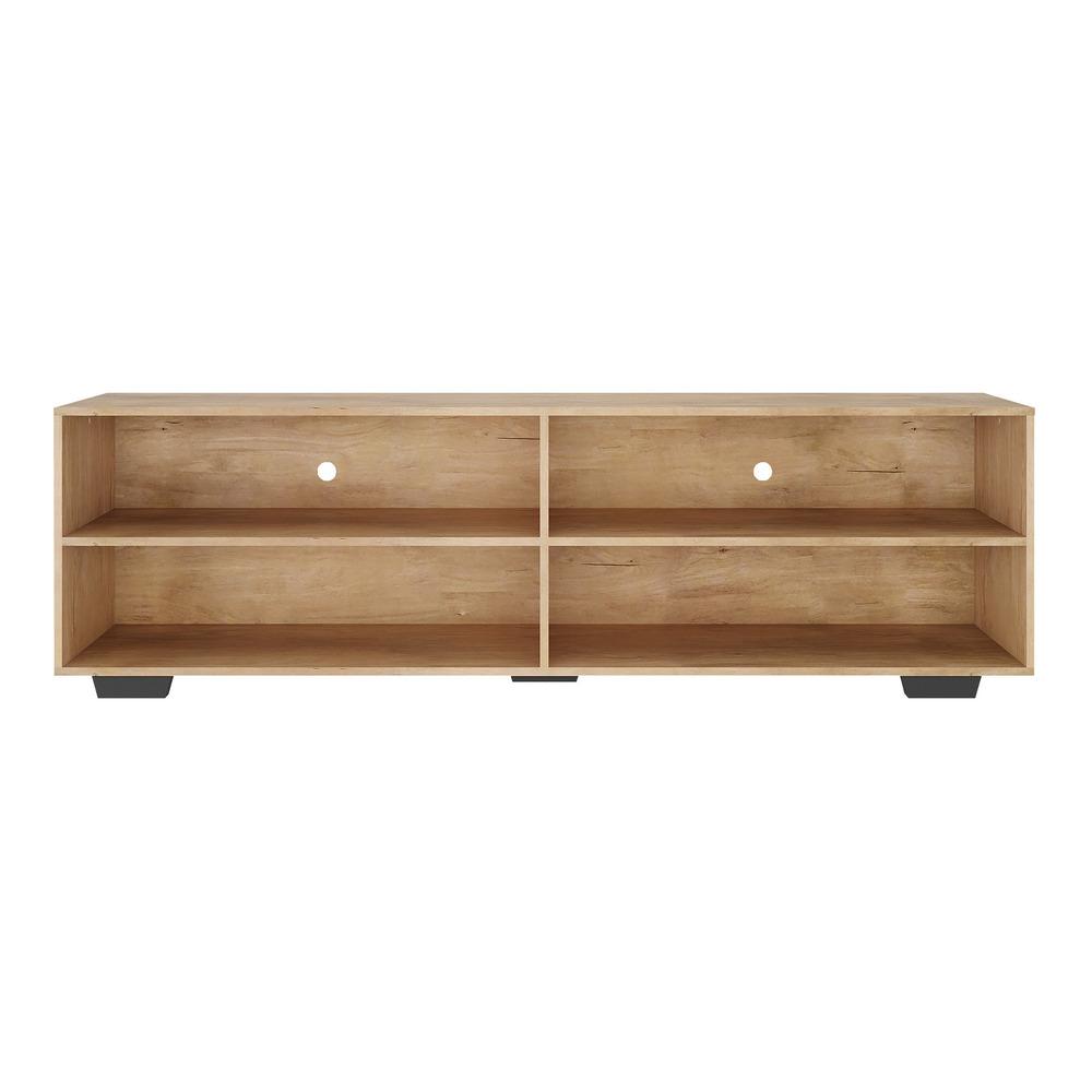 Rack para TV 75" com Pés Jazz Multimóveis MP1018 Rustic/Pto