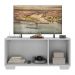 Rack para TV até 32 Polegadas com 3 Portas Multimóveis MP1068 Branco