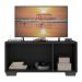 Rack para TV até 32 Polegadas com 3 Portas Multimóveis MP1068 Preto