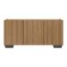 Rack para TV até 32 Polegadas com 3 Portas Multimóveis MP1068 Rustic/Preto