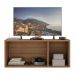 Rack para TV até 32 Polegadas com 3 Portas Suspenso Multimóveis MP1066 Rustic