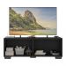 Rack para TV até 50 Polegadas com 4 Portas Multimóveis MP1072 Preto