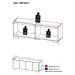 Rack para TV até 50 Polegadas com 4 Portas Multimóveis MP1072 Rustic/Natural