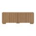 Rack para TV até 50 Polegadas com 4 Portas Multimóveis MP1072 Rustic/Natural