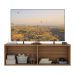 Rack para TV até 50 Polegadas com 4 Portas Suspenso Multimóveis MP1070 Rustic