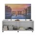 Rack para TV até 50 Polegadas com 4 Portas e Rodízios Multimóveis MP1069 Branco