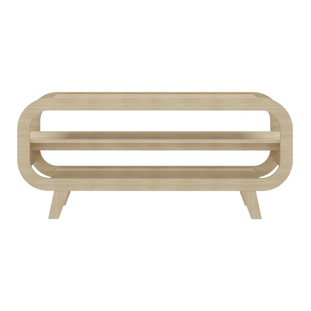 Rack para TV até 60 Polegadas 133,5cm com Pés Retrô Multimóveis CR45328 Naturale