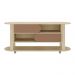 Rack para TV até 65 Polegadas 150cm com Rodízios 2 Portas Multimóveis CR45326 Naturale/Terracota