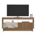 Rack para TV até 65 Polegadas 160cm com 1 Porta Multimóveis CR45320 Cinamomo/Off White