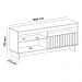 Rack para TV até 65 Polegadas 160cm com 1 Porta Multimóveis CR45320 Cinamomo/Off White