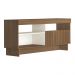 Rack para TV até 65 Polegadas 160cm com 1 Porta Multimóveis CR45320 Cinamomo/Off White