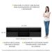 Rack para TV até 65" Multimóveis Paris FG3308 com 2 Portas Preto