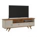 Rack para TV até 70 Polegadas com 1 Porta e 2 Gavetas Multimóveis CR45290 Off White/Naturalle