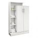 Sapateira Multiuso 2 Portas com Chave 91cm Multimóveis CR35293 Branco