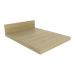Tampo 100% MDF 30mm para Balcão de Cozinha 40cm Multimóveis CR20438 Carvalho Tropical
