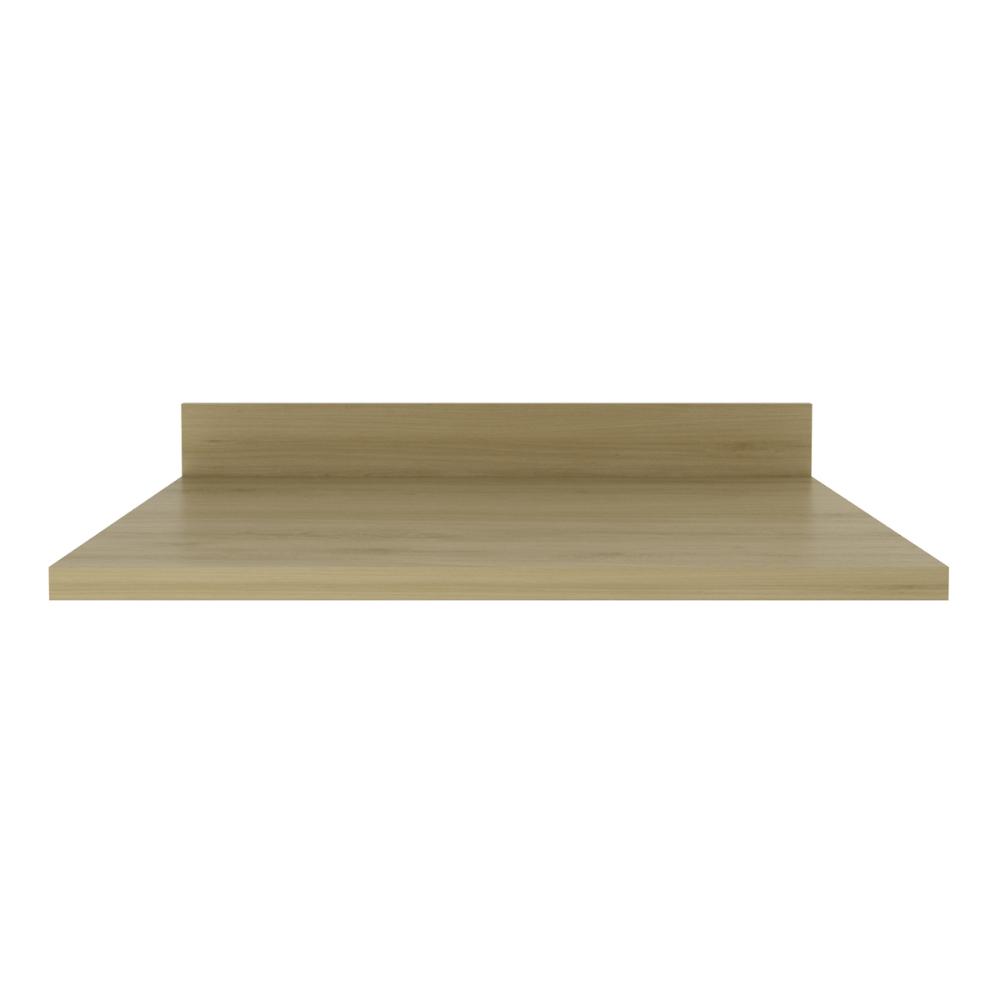 Tampo 100% MDF 30mm para Balcão de Cozinha 80cm Multimóveis CR20437 Carvalho Tropical