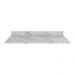 Tampo MDP 25mm para Balcão de Cozinha 120cm Multimóveis CR20415 Mármore Branco