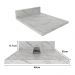 Tampo MDP 25mm para Balcão de Cozinha 40cm Multimóveis CR20419 Mármore Branco