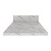 Tampo MDP 25mm para Balcão de Cozinha 40cm Multimóveis CR20419 Mármore Branco