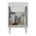 Tanque de Lavanderia 45 Litros com Gabinete 2 Portas Multimóveis CR30038 Branco