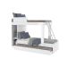 Treliche para colchão 78 x 188 cm Multimóveis FG329 Branco
