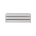 Tricama para colchão 88 x 188 cm Multimóveis FG0739 Branca