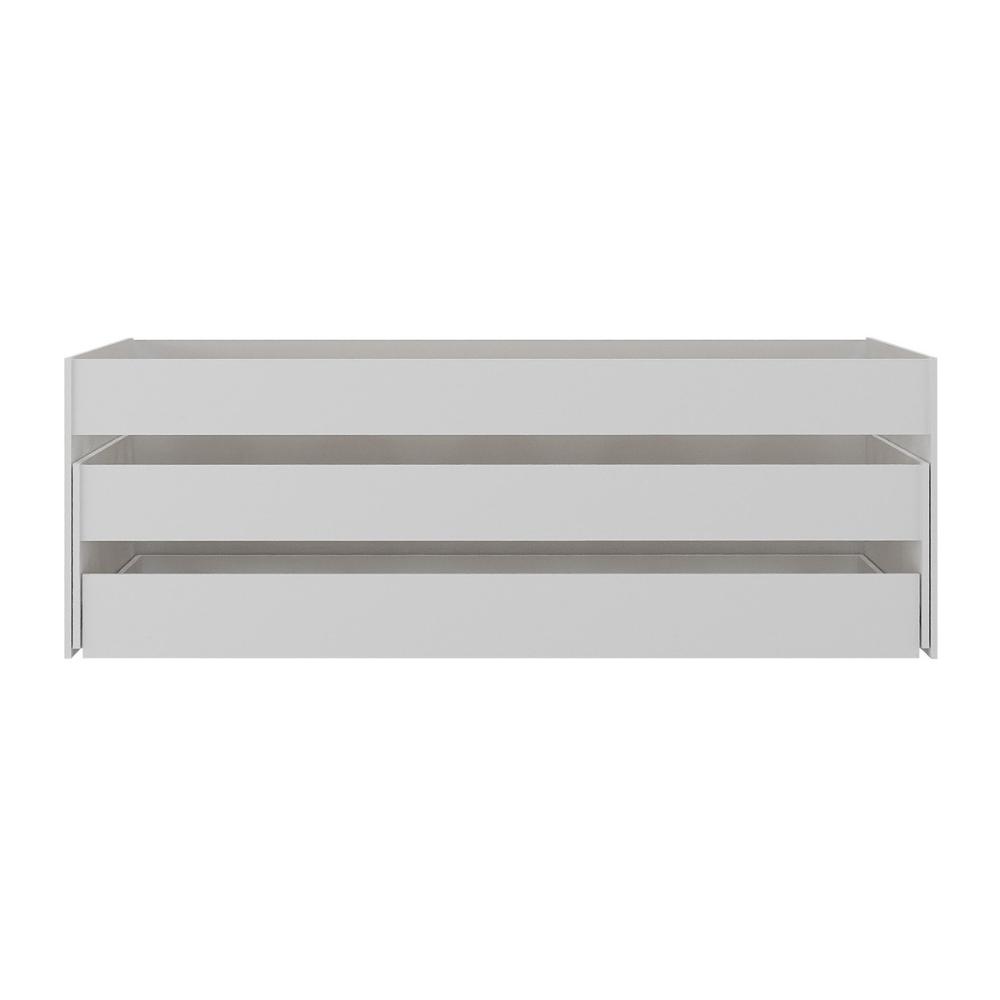 Tricama para colchão 88x188cm Marshmallow Multimóveis BB0739 Branco
