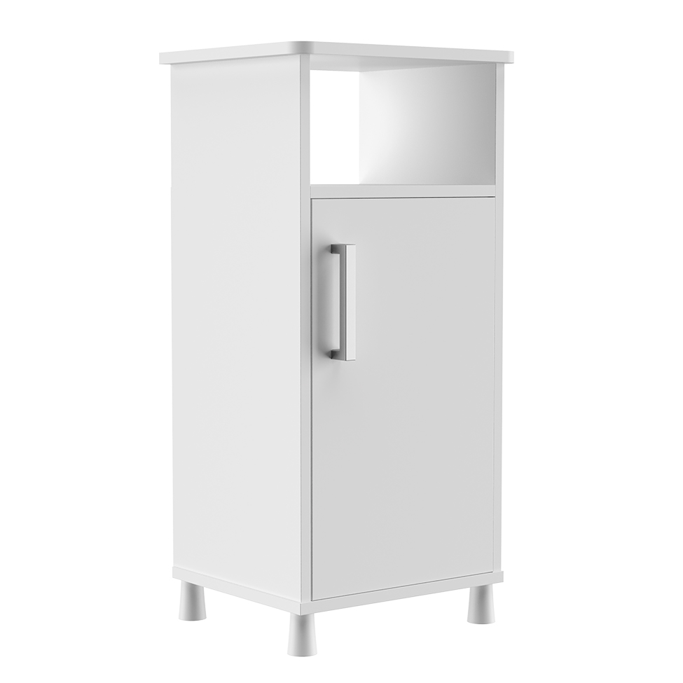 Armário Gallon 1 Porta Branco