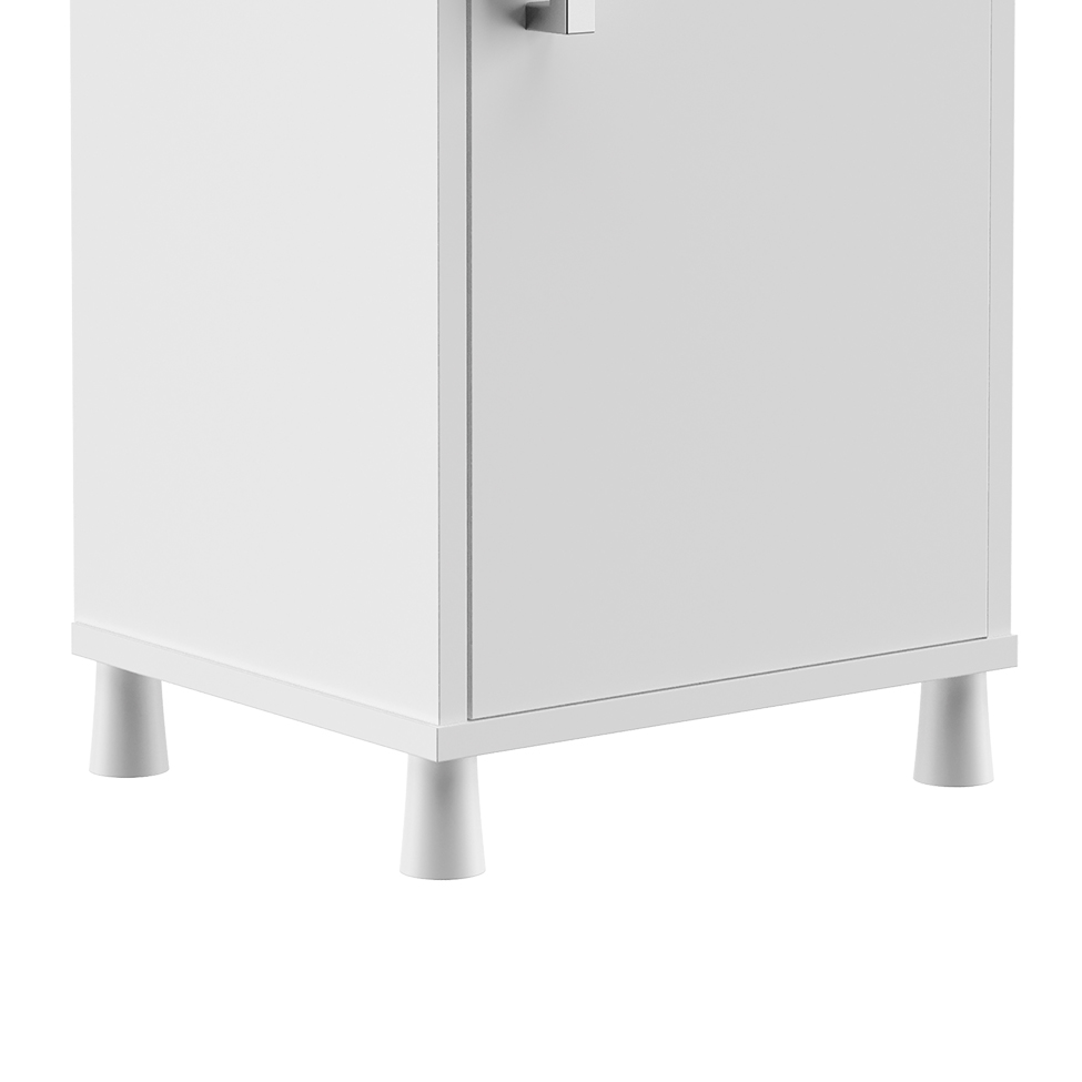 Armário Gallon 1 Porta Branco