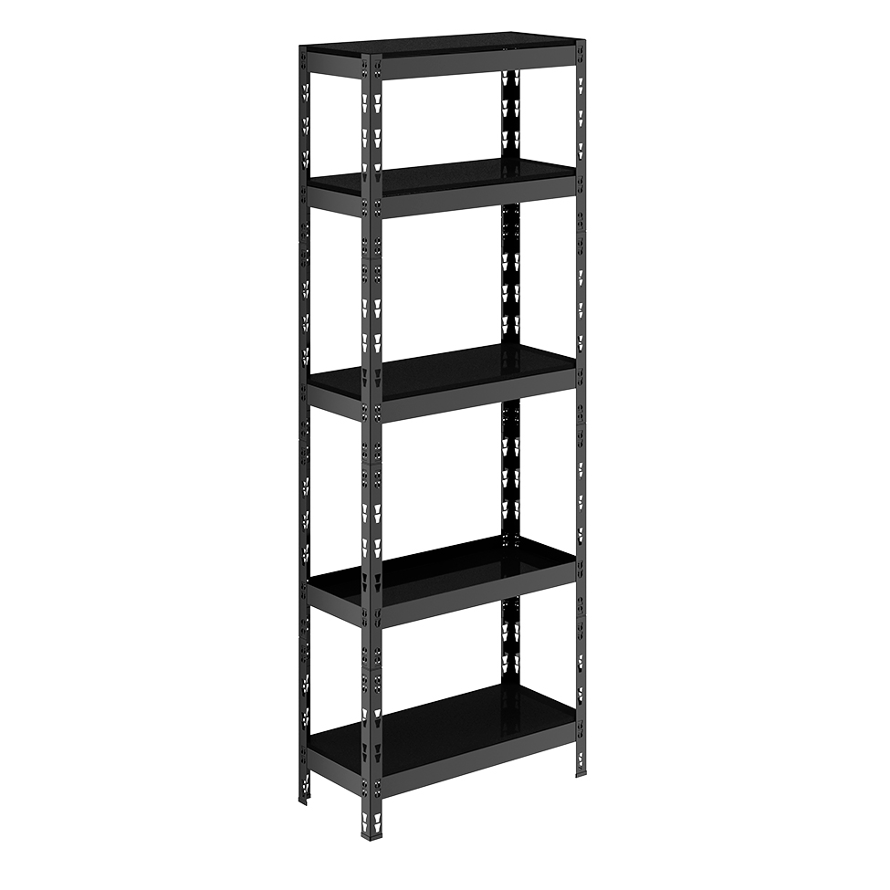 Estante Stonger Preta 187 cm