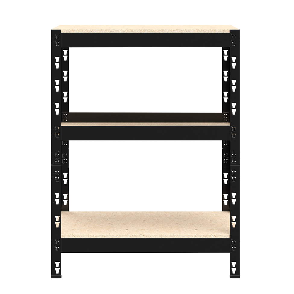 Estante Stronger C 3 Prateleiras Preta