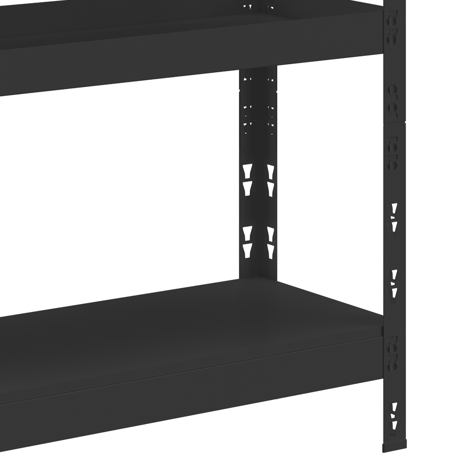 Estante Stronger M 3 Prateleiras Preta