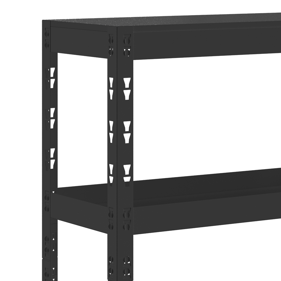 Estante Stronger M 3 Prateleiras Preta