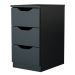 Gaveteiro Agra 3 GV Preto