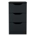 Gaveteiro Agra 3 GV Preto