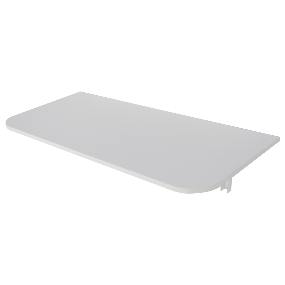 Mesa com Suporte Dobrável 100x50 Branco